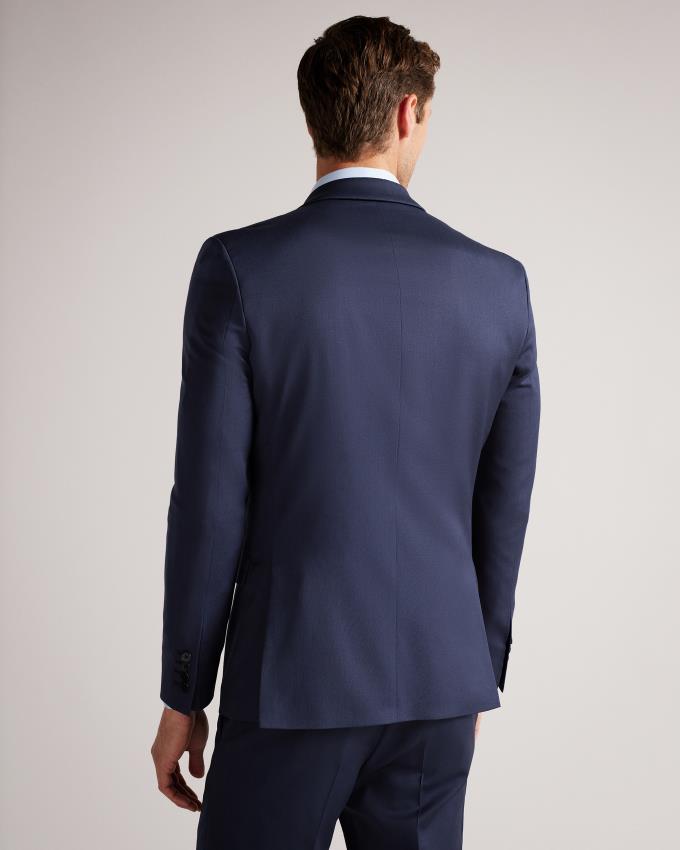 Veste Ted Baker Slim Navy Twill Suit Bleu Marine Homme | DZF-21346712